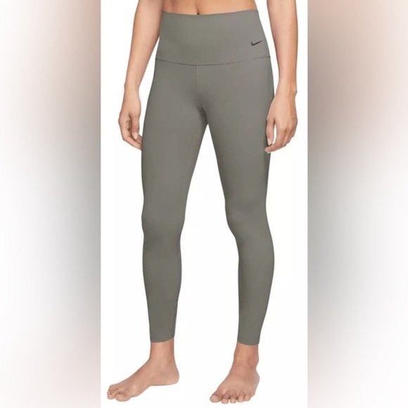 Nike Pants - Nike Women's Zenvy Gentle-Support High-Waisted 7/8 Leggings Light Army Sz XS